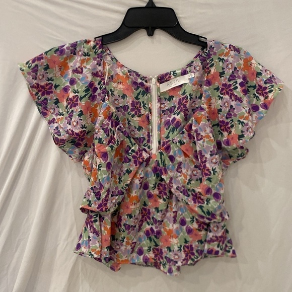 ASTR the Label floral blouse  Top Size medium - Picture 2 of 5